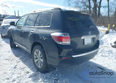 2012 Toyota Highlander Hybrid Limited V6 из США, поврежденный, VIN JTEDC3EH9C2004383